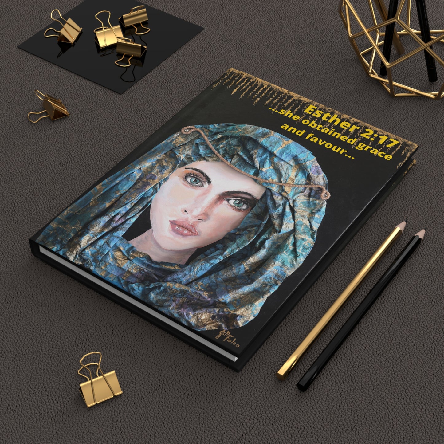 Hardcover Journal Matte ~ Queen Esther