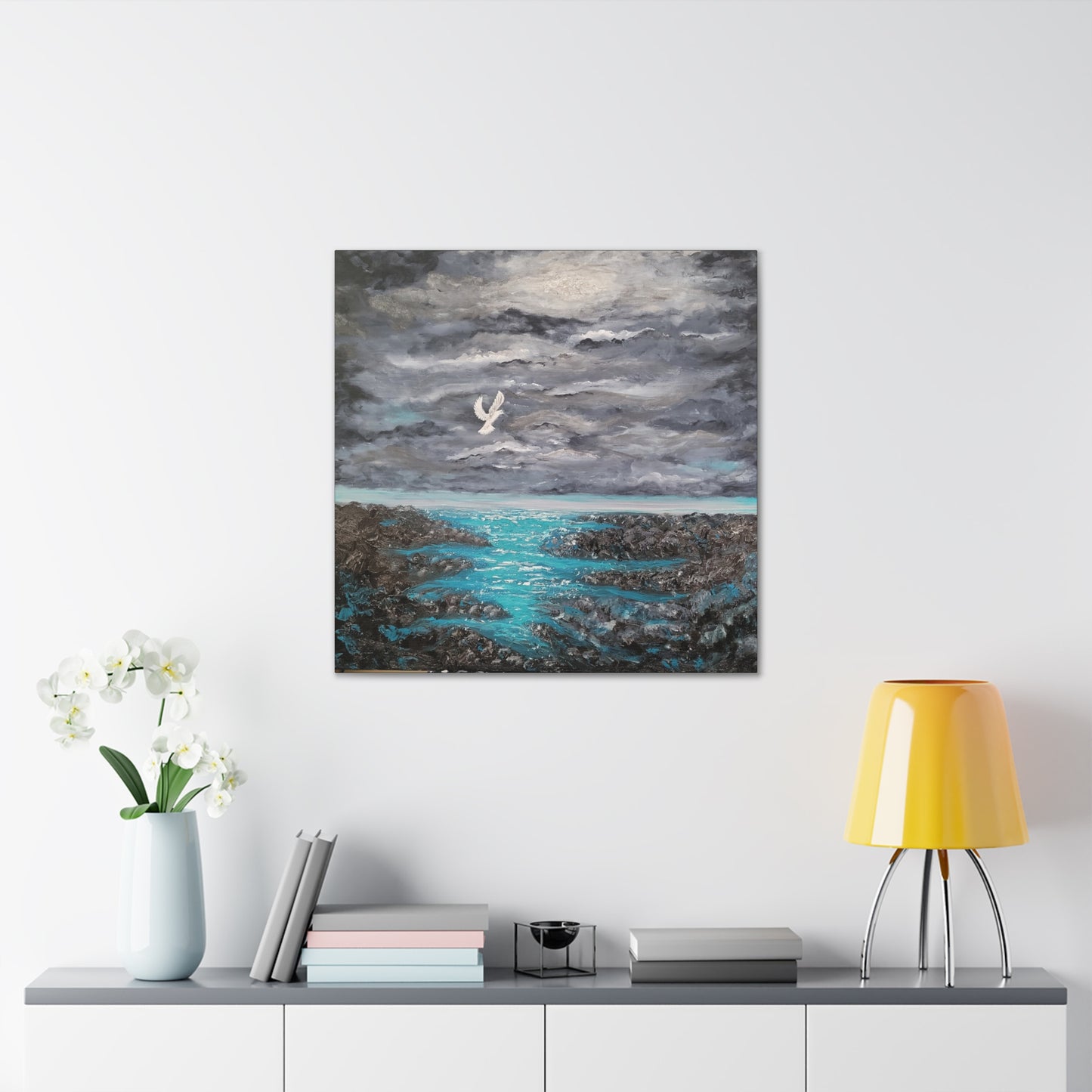 Canvas Gallery Wraps - Seek His Peace in the Storm