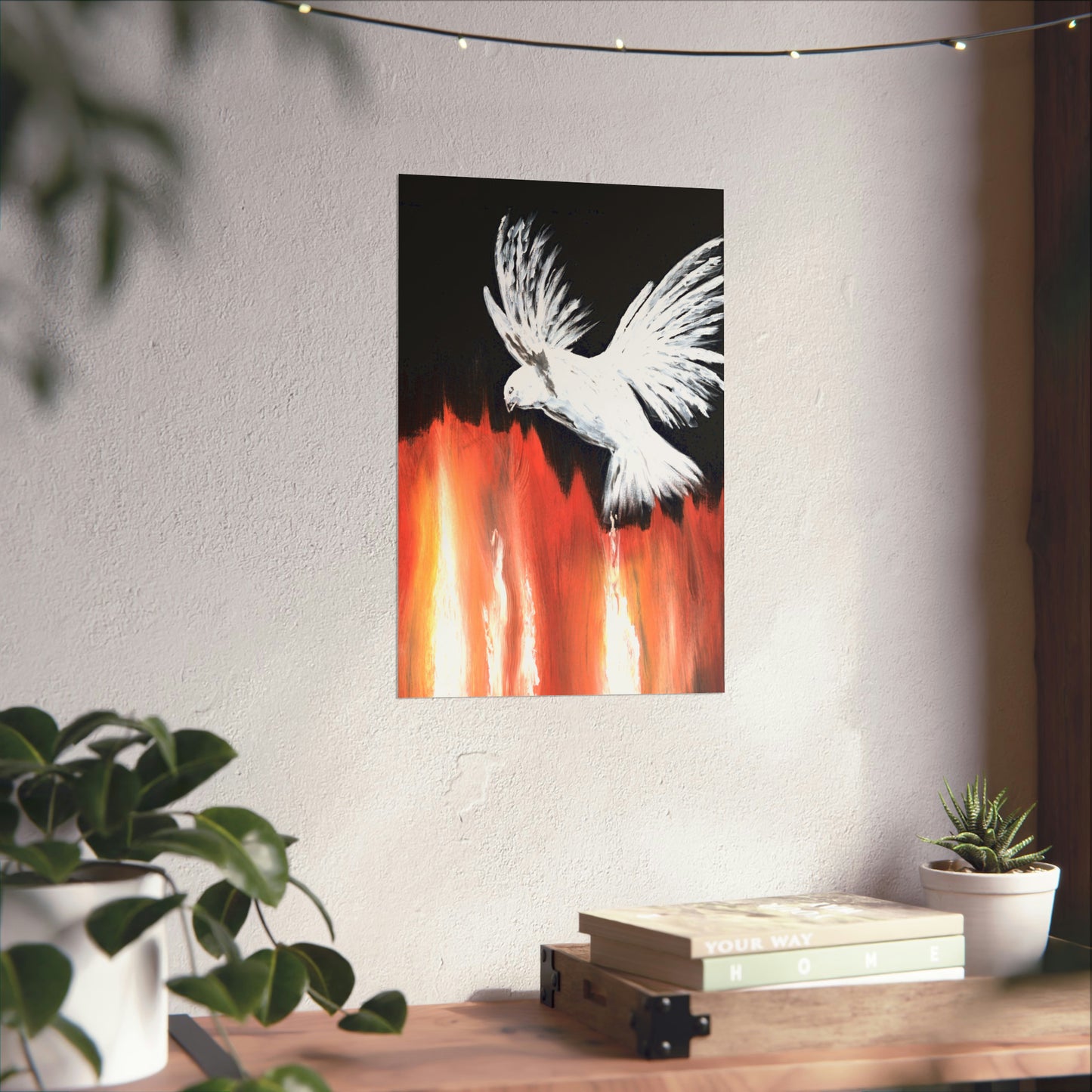 Museum Grade Poster~Holy Spirit & Fire