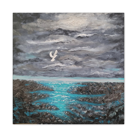 Canvas Gallery Wraps - Seek His Peace in the Storm