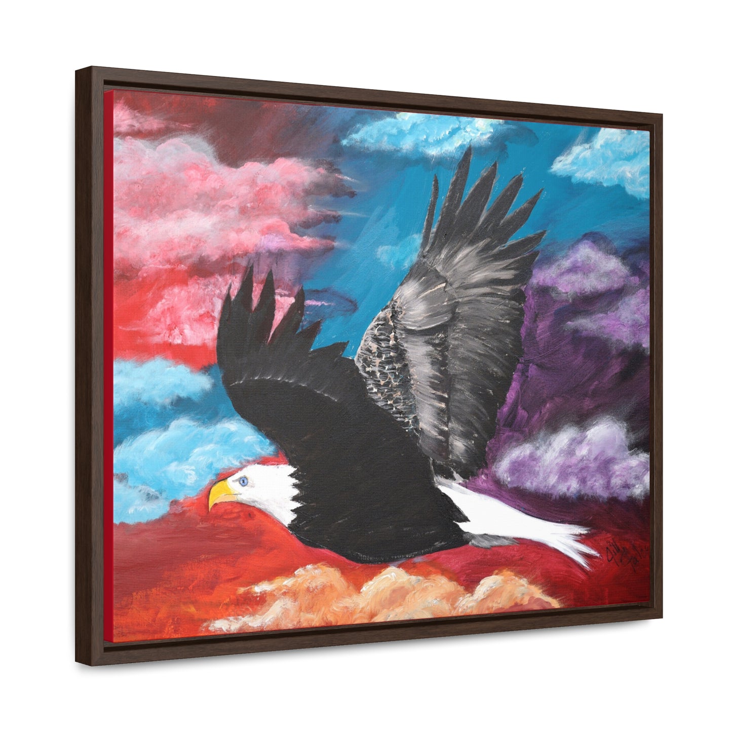 Wooden Framed Gallery Wrapped Canvas~Soar