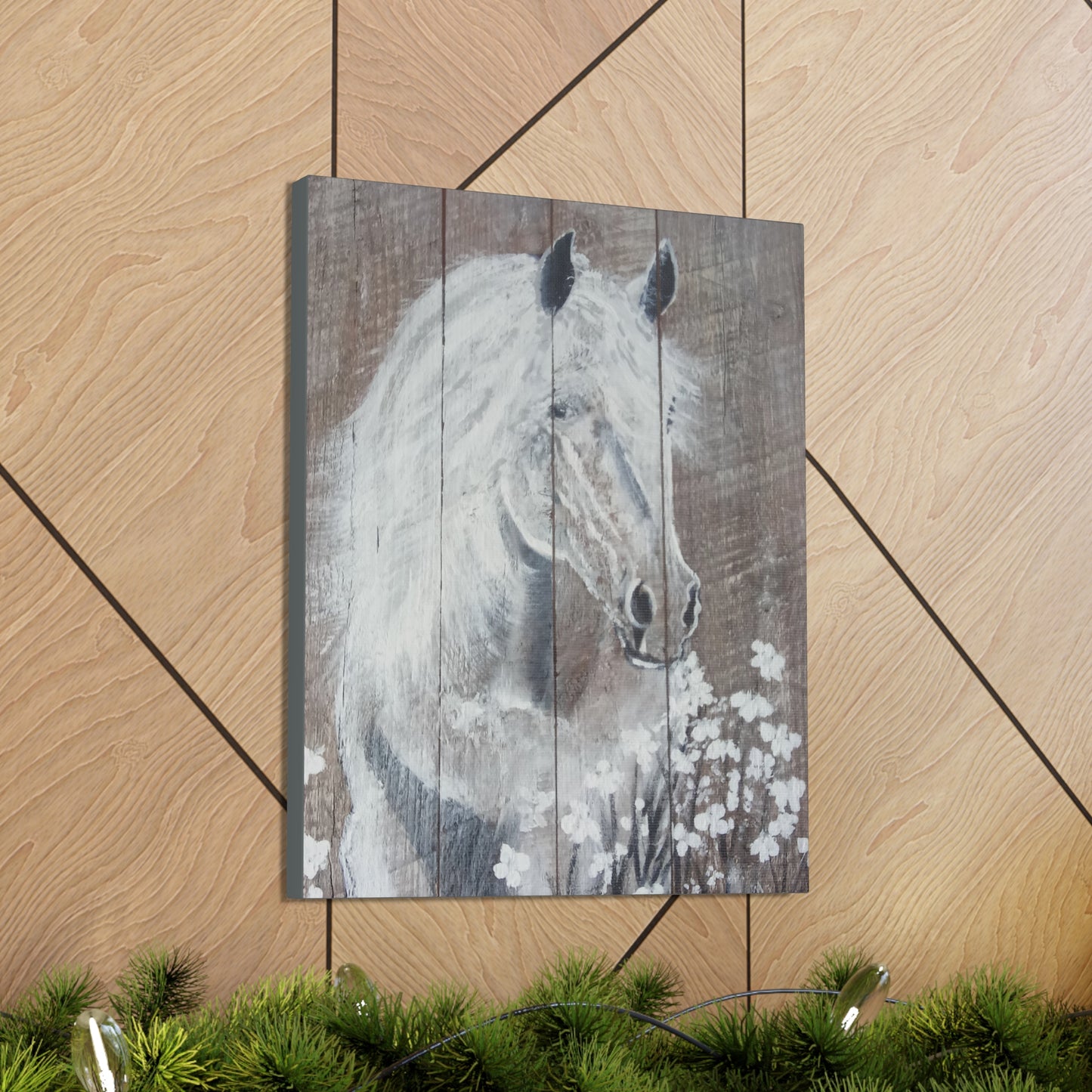 Gallery Wrapped Canvas~Stop and Smell the Flowers