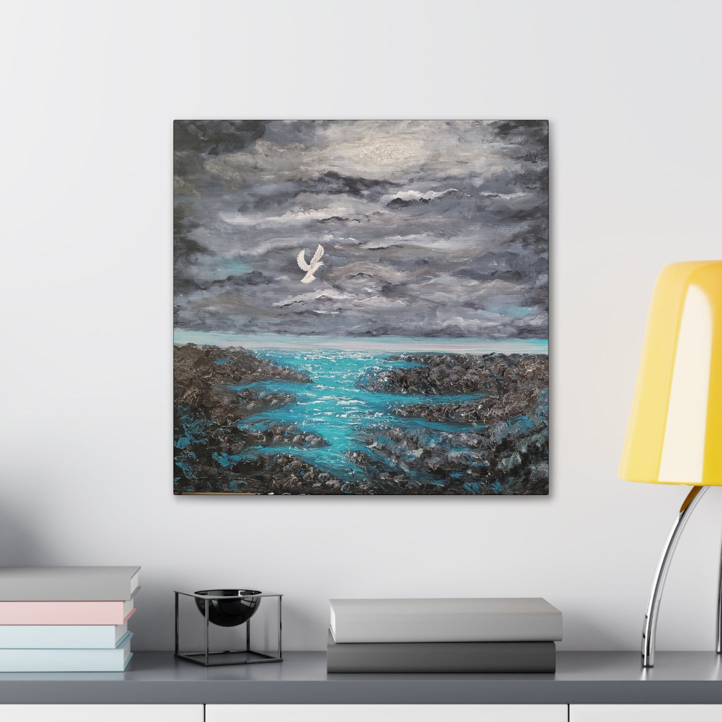 Canvas Gallery Wraps - Seek His Peace in the Storm