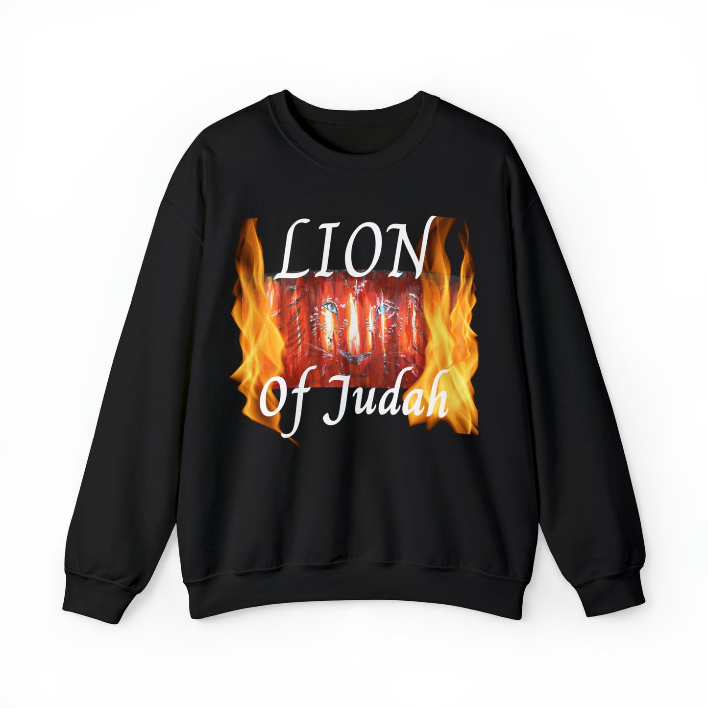 Unisex Heavy Blend™ Crewneck Sweatshirt~Fire on the Altar