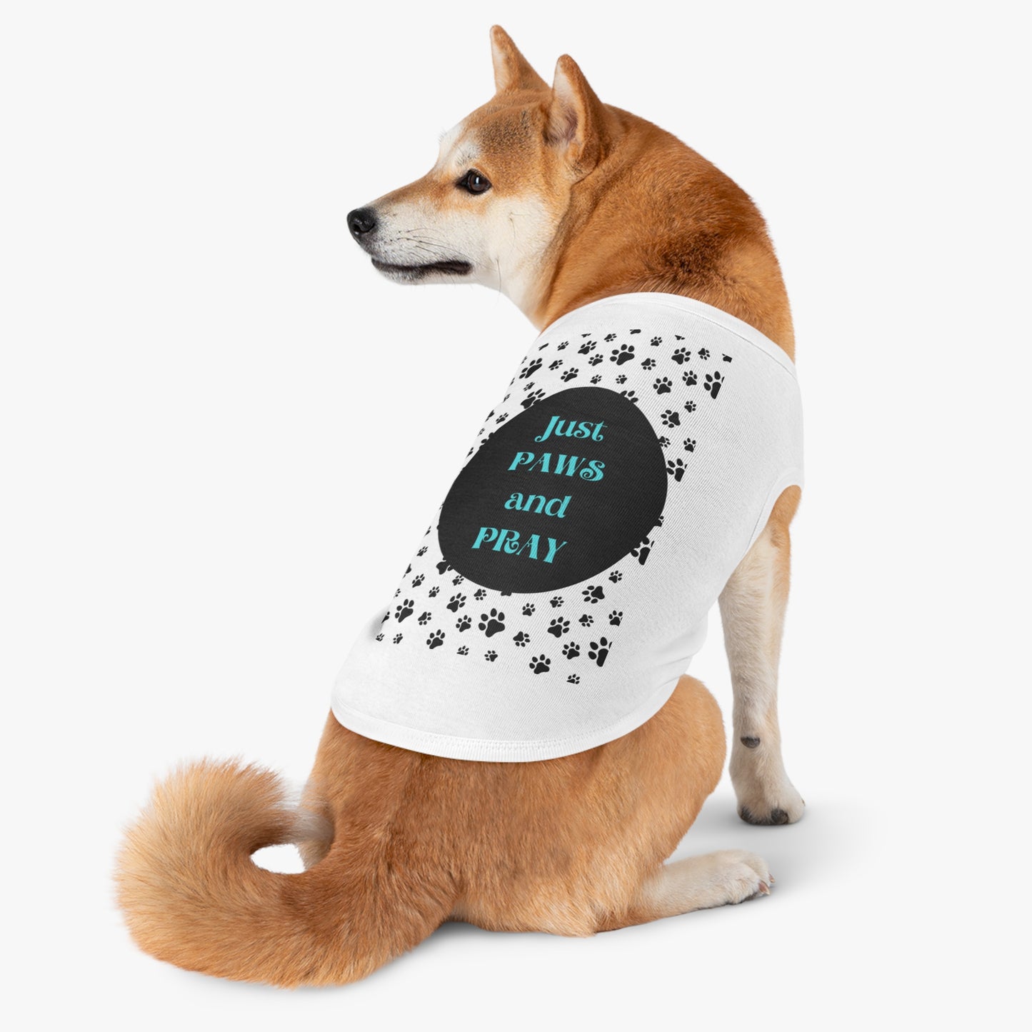 Pet Tank Top ~ Just Paws and Pray