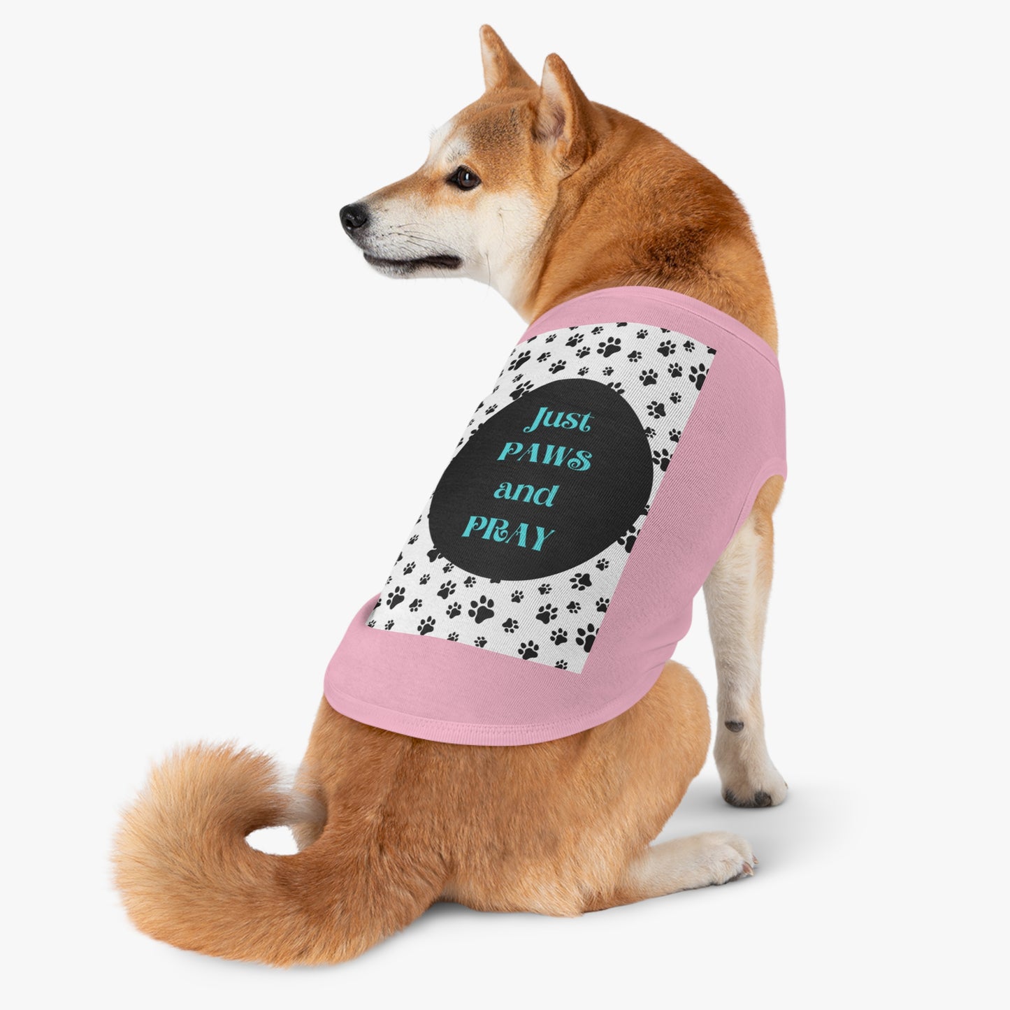 Pet Tank Top ~ Just Paws and Pray