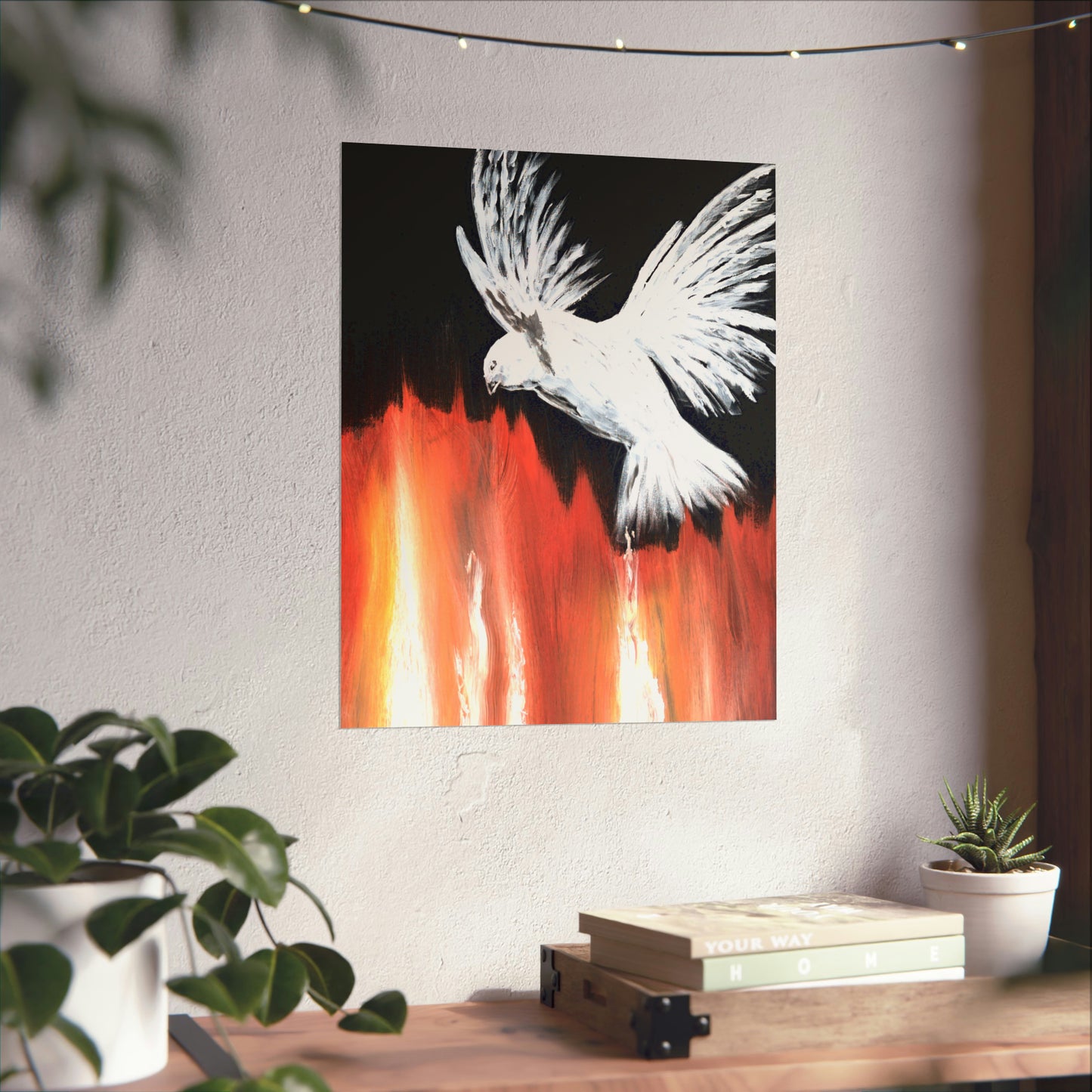 Museum Grade Poster~Holy Spirit & Fire