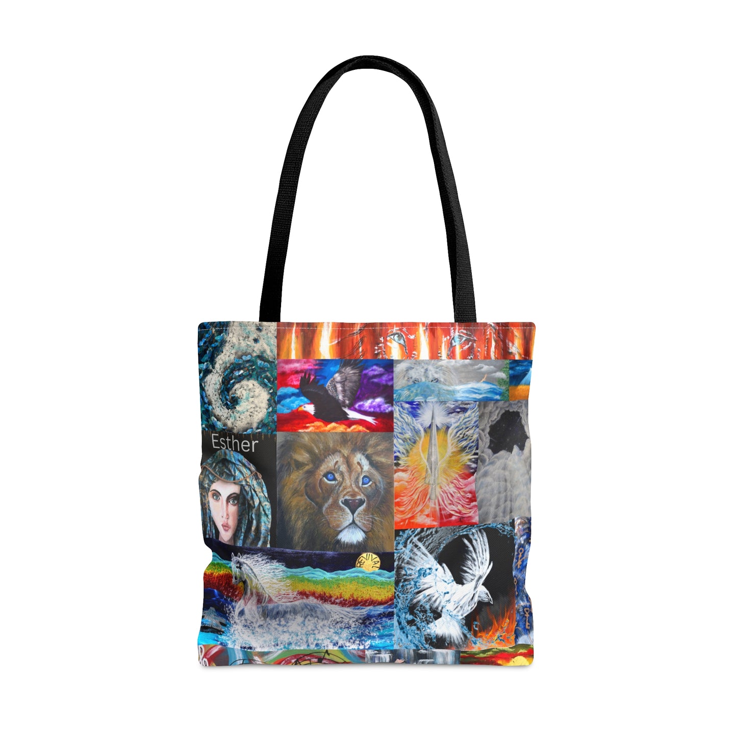 AOP Tote Bag~Prophetic Art Collage