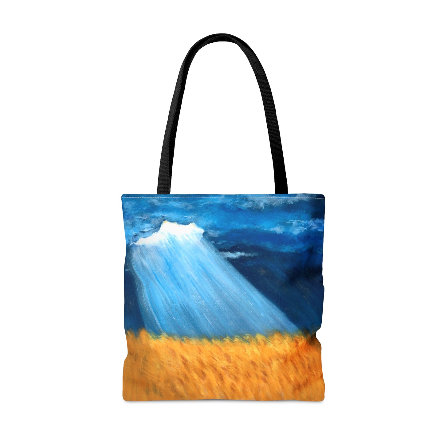 AOP Tote Bag~Rain Before the Harvest