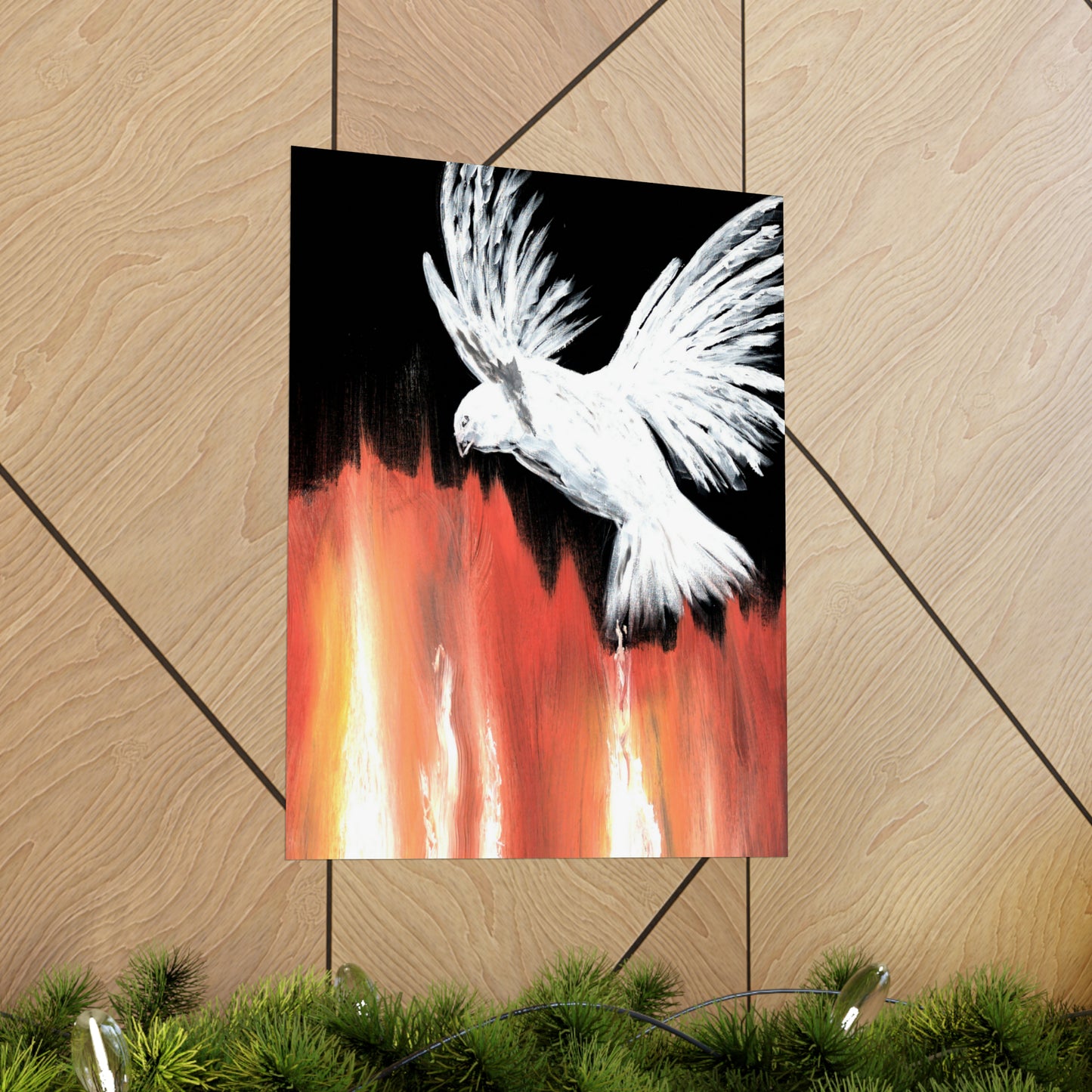 Museum Grade Poster~Holy Spirit & Fire