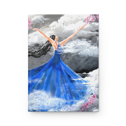 Hardcover Journal Matte ~ Dancing Through the Storm