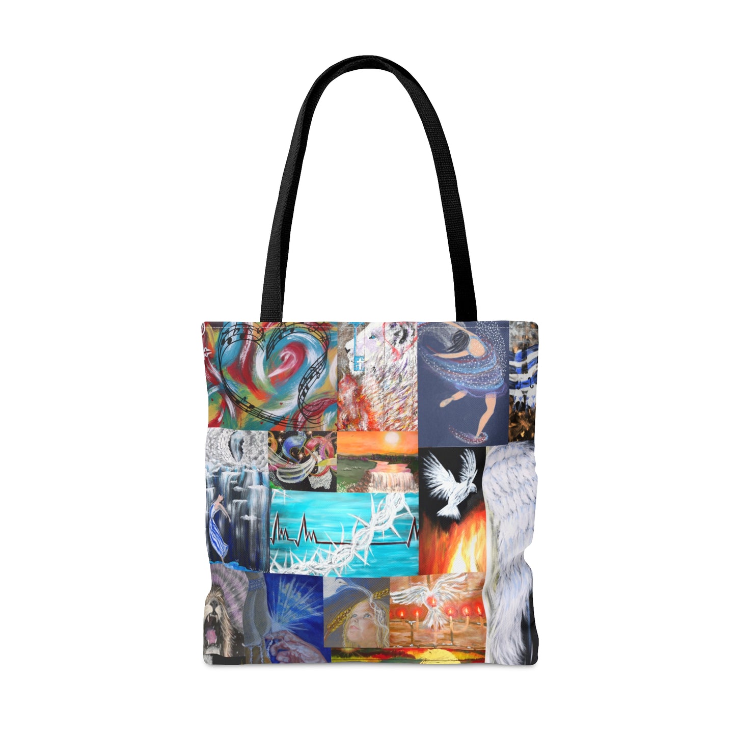 AOP Tote Bag~Prophetic Art Collage