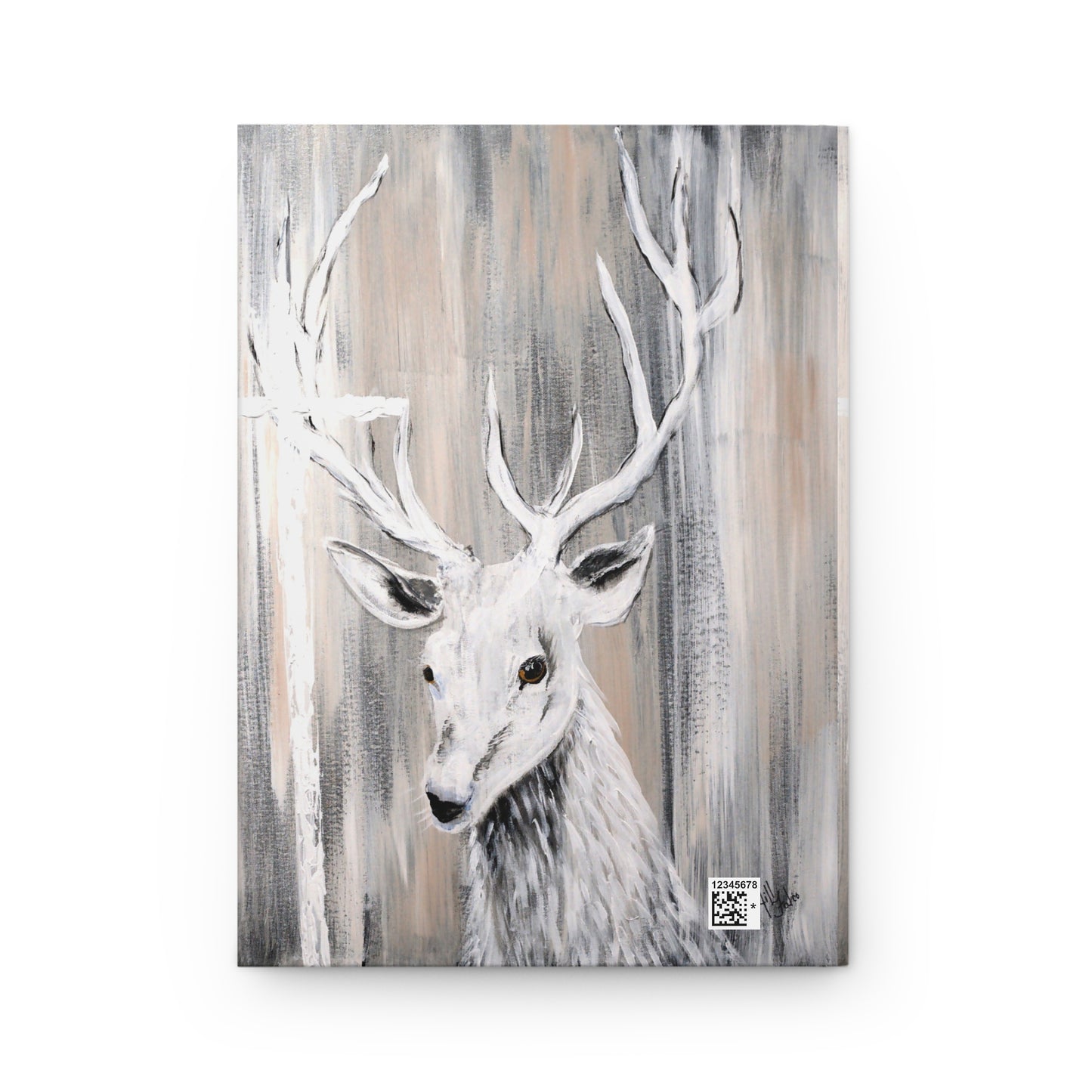 Hardcover Journal Matte ~ The Deer:Psalm 42:1