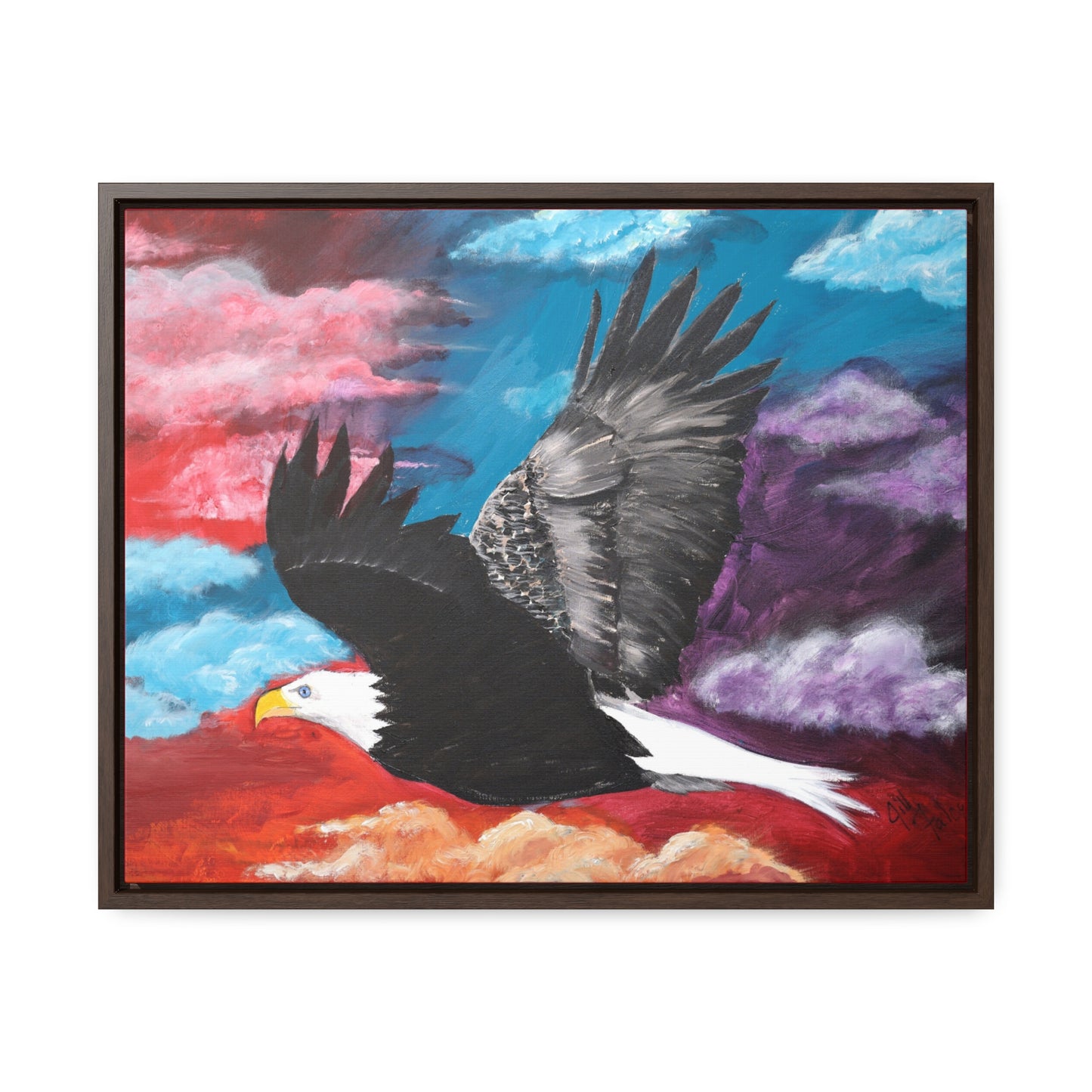 Wooden Framed Gallery Wrapped Canvas~Soar