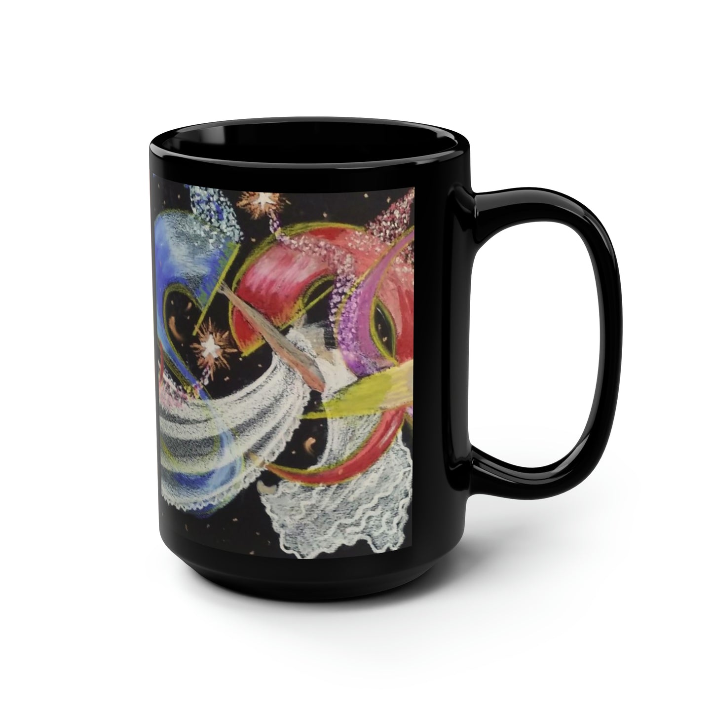 Black Mug, 15oz~Spirit & the Bride say, Come!