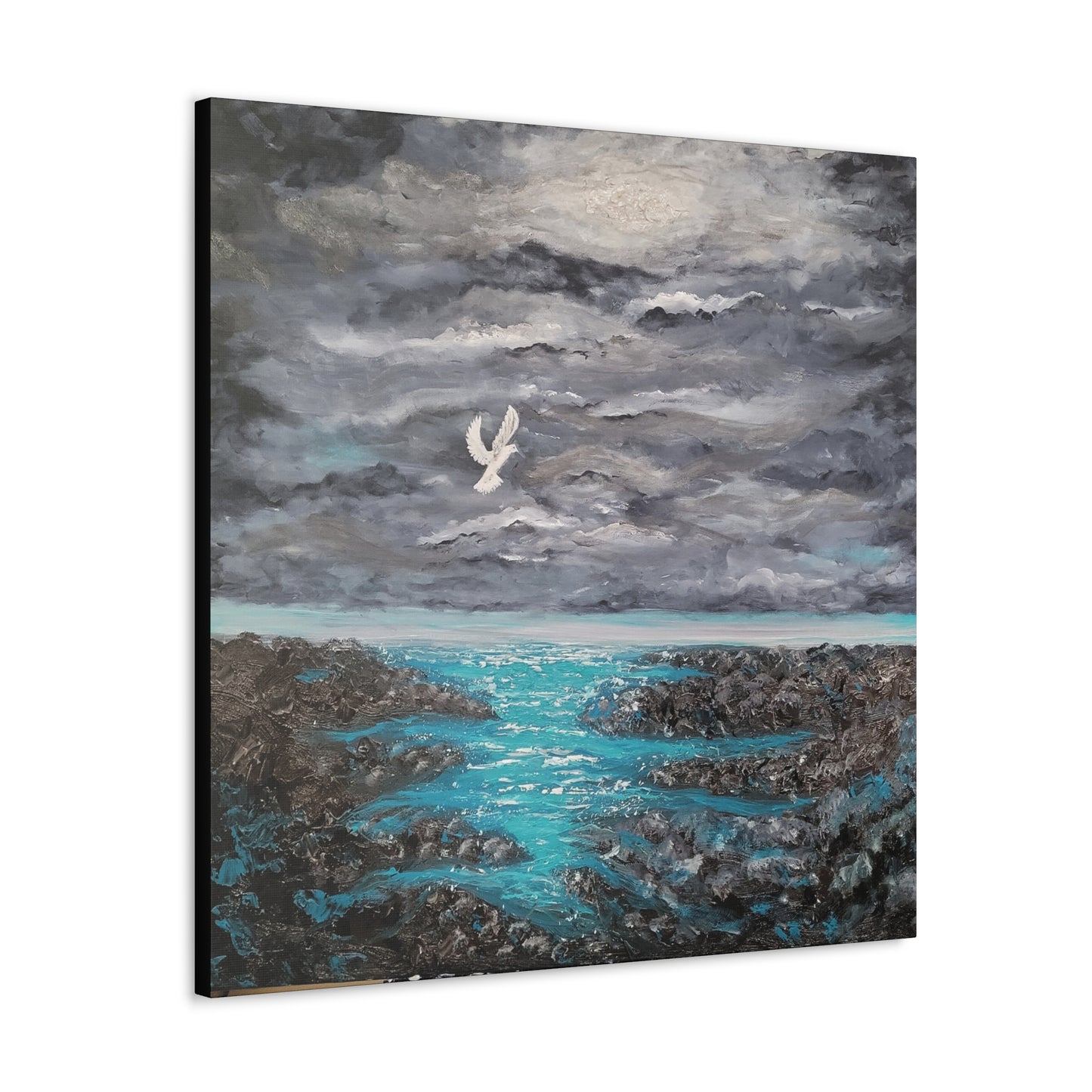 Canvas Gallery Wraps - Seek His Peace in the Storm