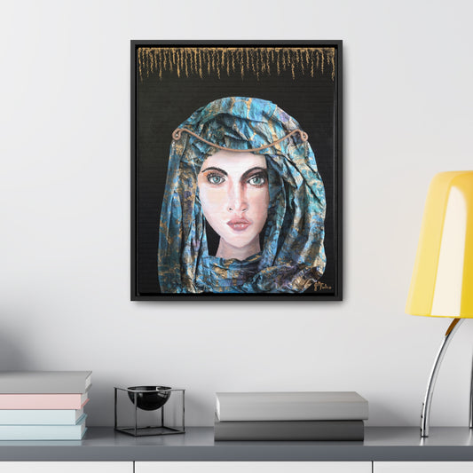 Wooden Framed Gallery Wrapped Canvas~Queen Esther