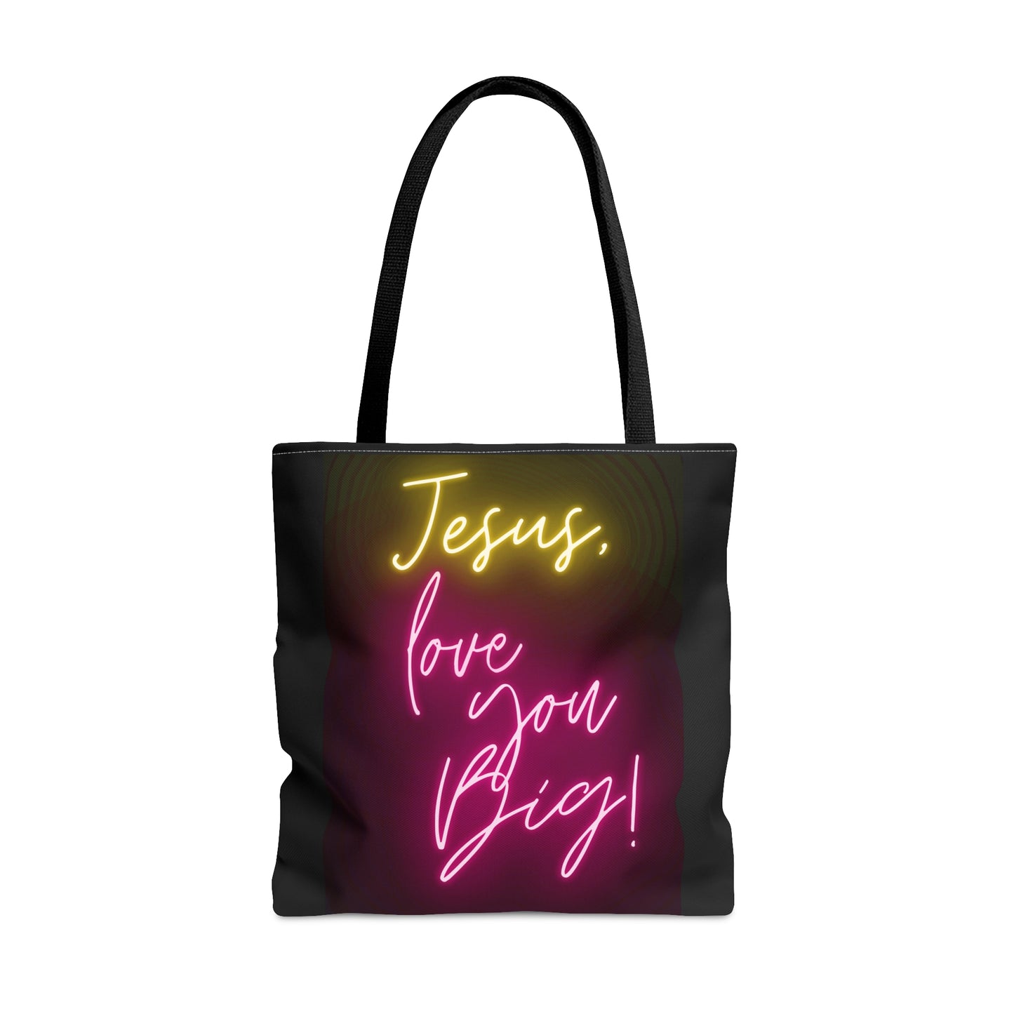 AOP Tote Bag ~ Jesus, Love You Big!