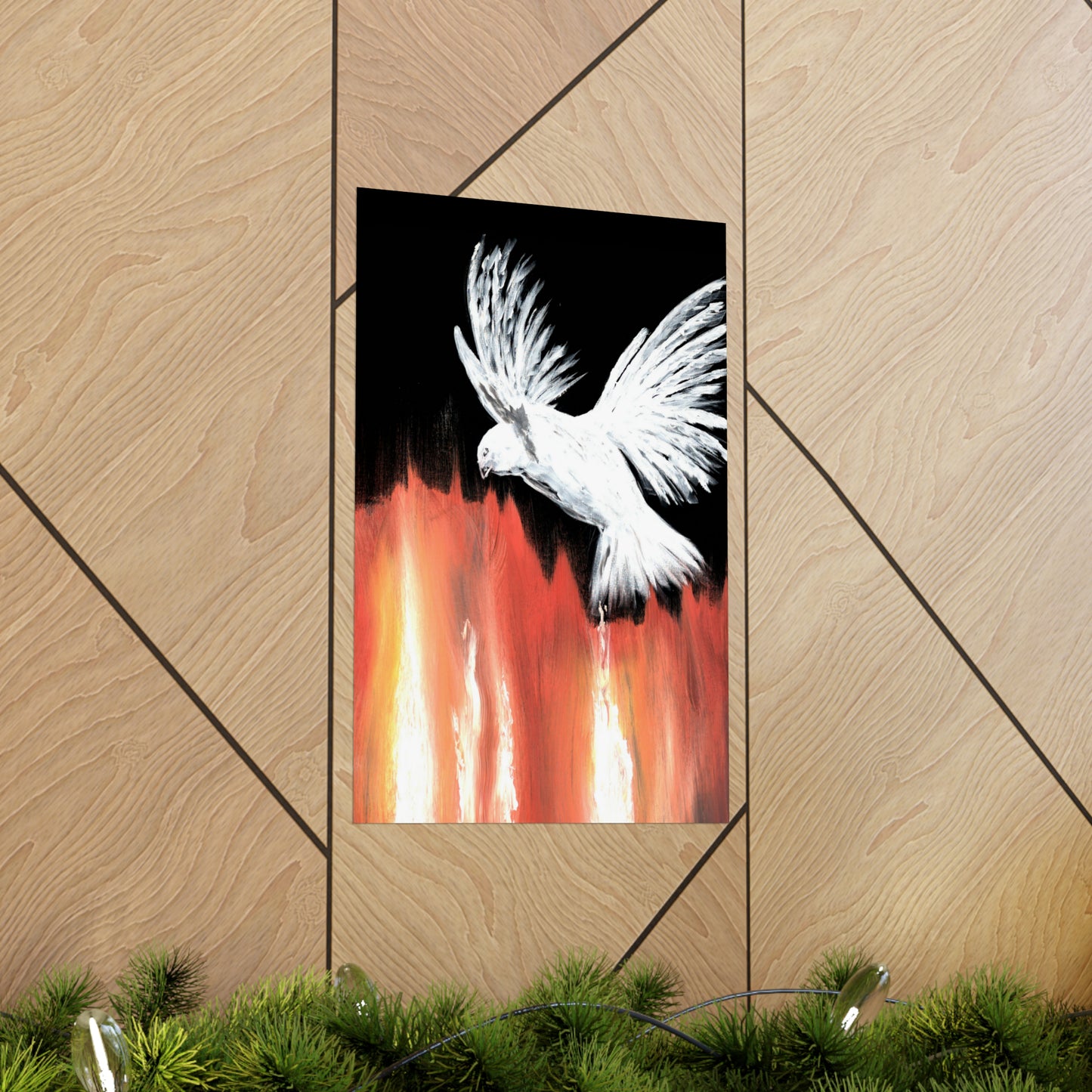 Museum Grade Poster~Holy Spirit & Fire