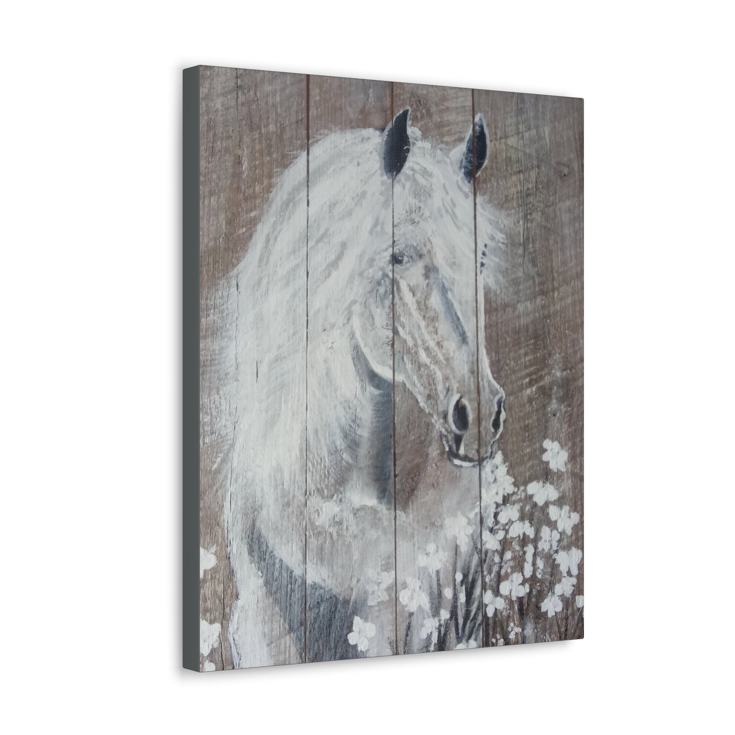 Gallery Wrapped Canvas~Stop and Smell the Flowers