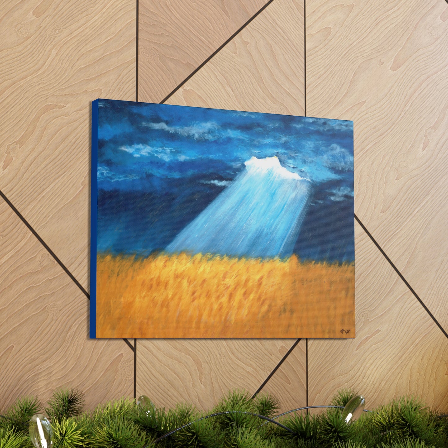 Canvas Gallery Wraps~Rain Before the Harvest