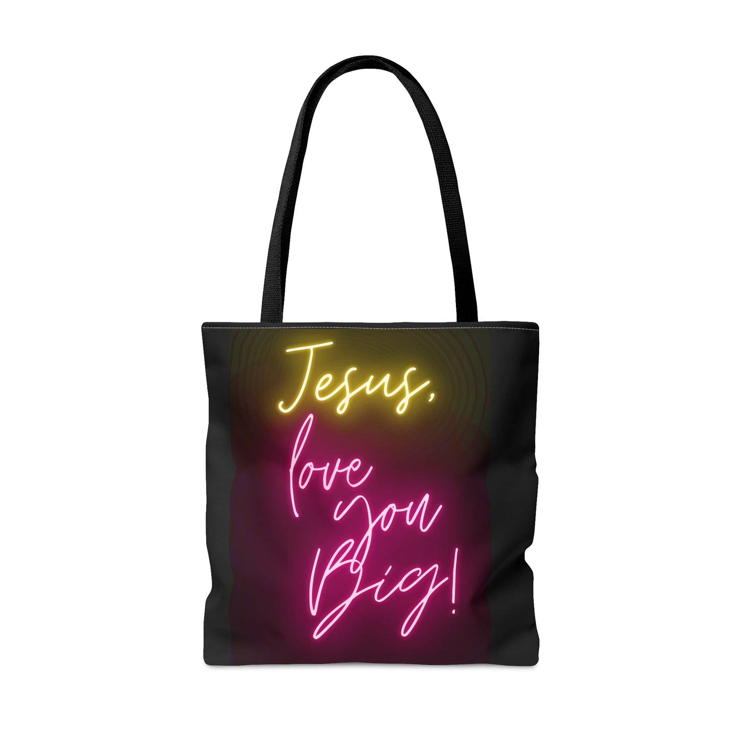 AOP Tote Bag ~ Jesus, Love You Big!