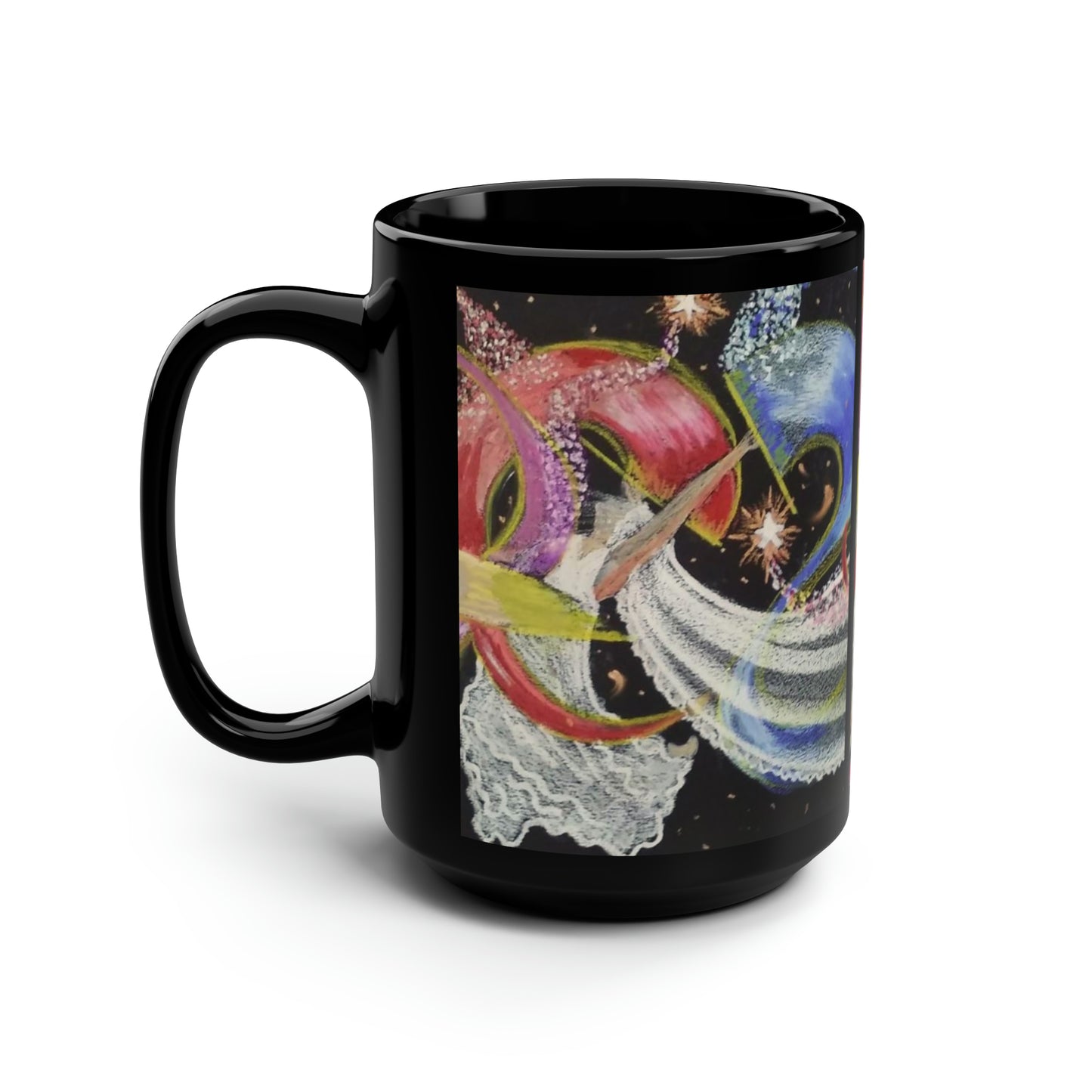 Black Mug, 15oz~Spirit & the Bride say, Come!