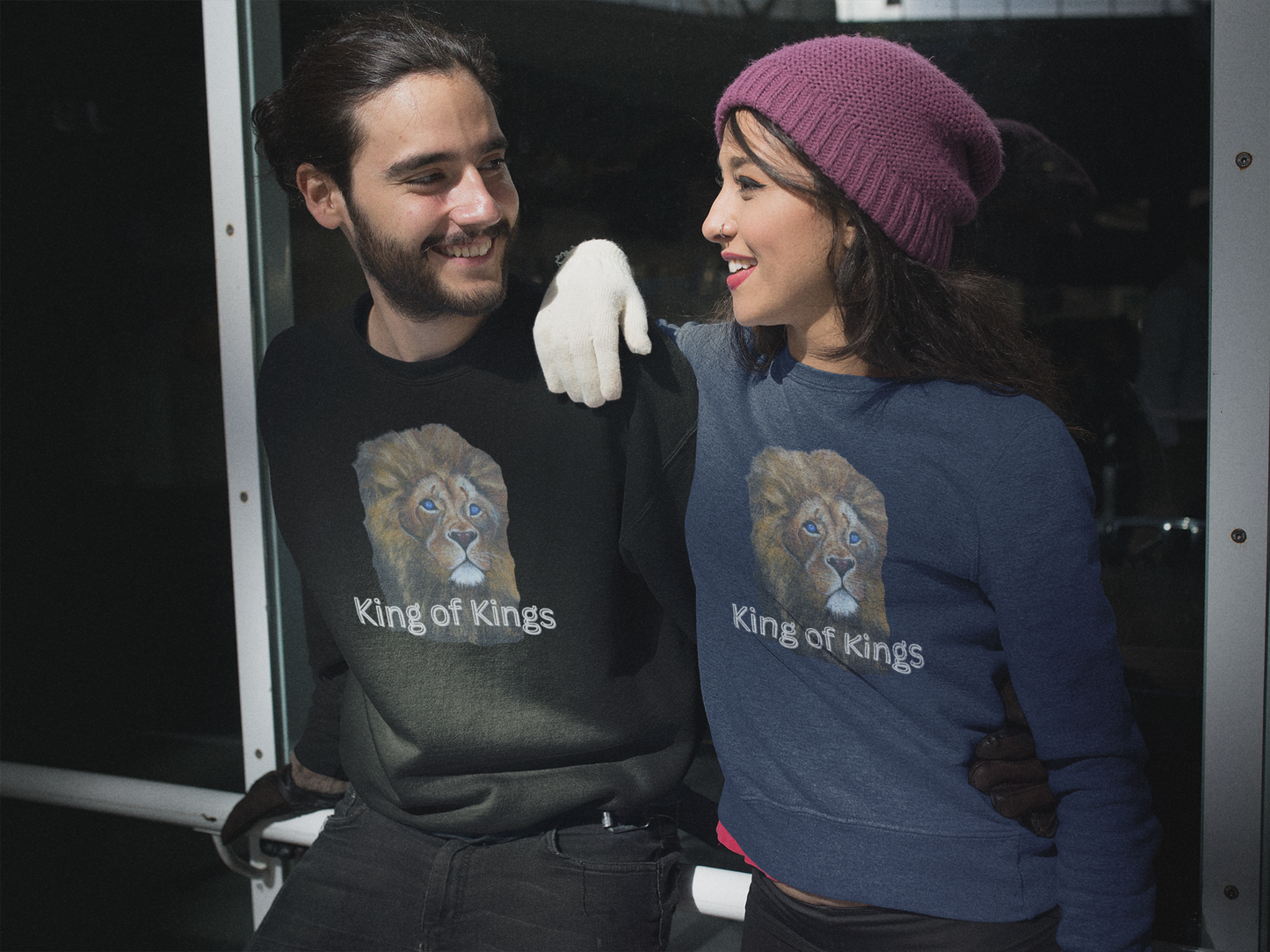 Unisex Heavy Blend™ Crewneck Sweatshirt~Eyes of the King