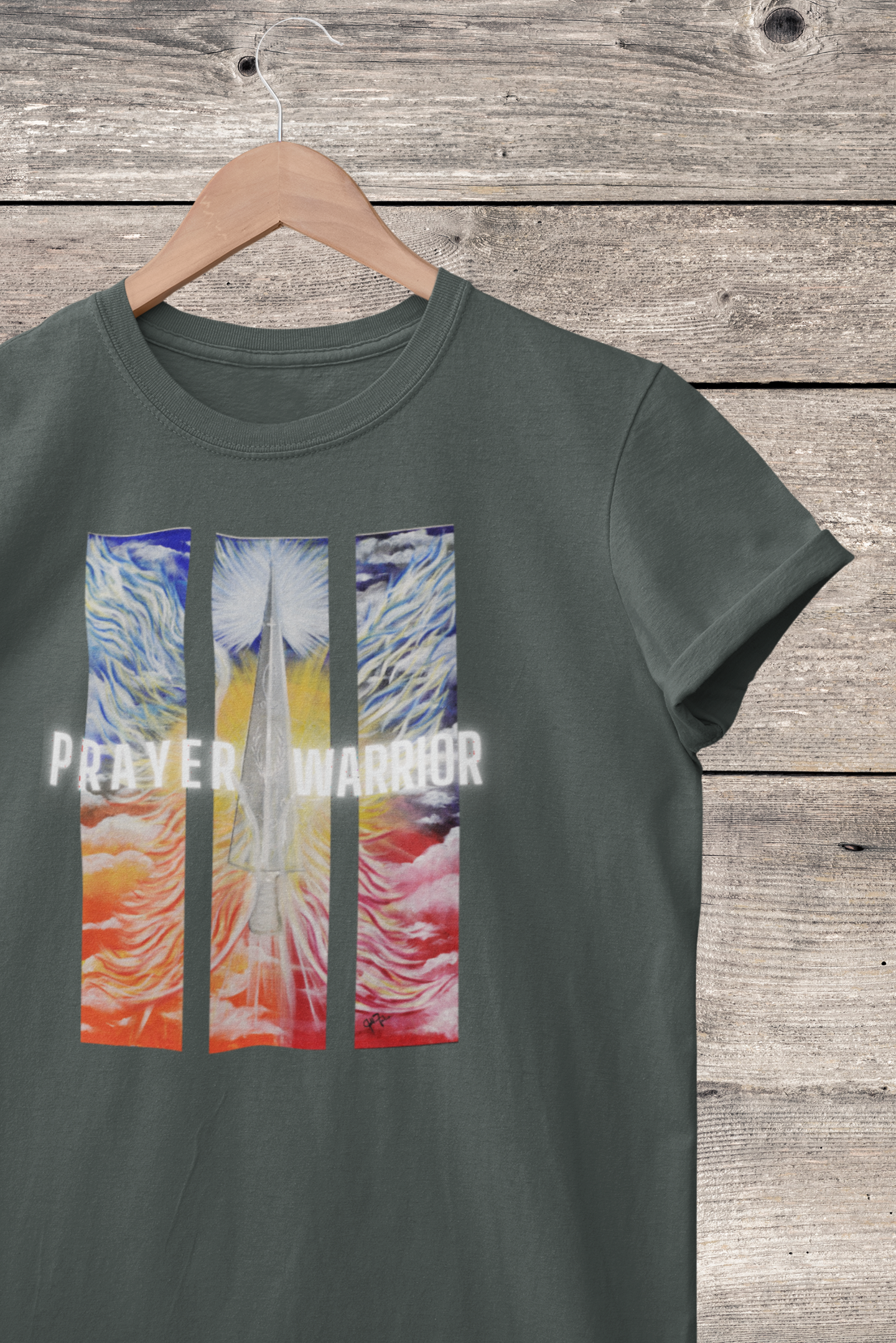 Unisex Heavy Cotton Tee ~ Prayer Warrior