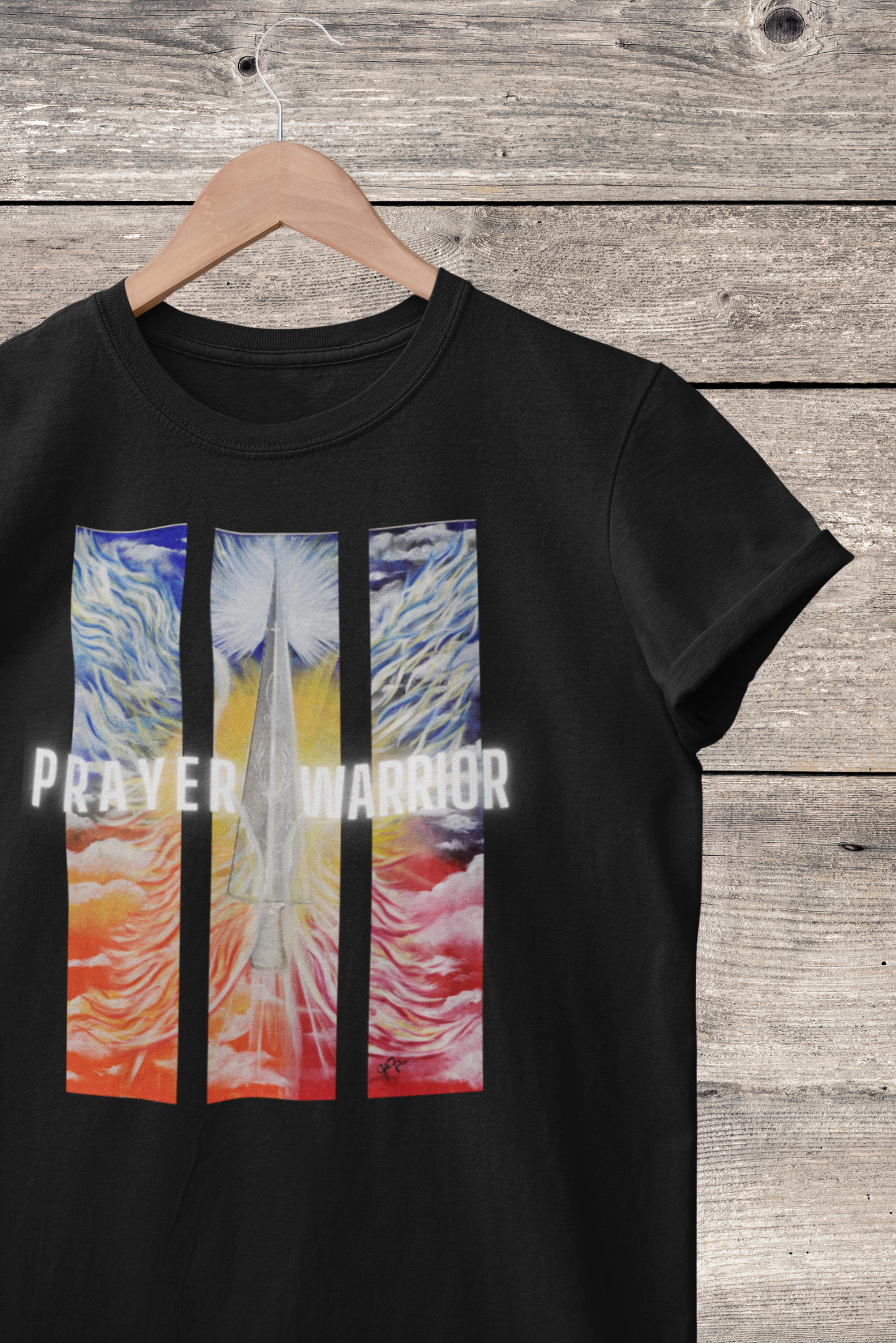 Unisex Heavy Cotton Tee ~ Prayer Warrior